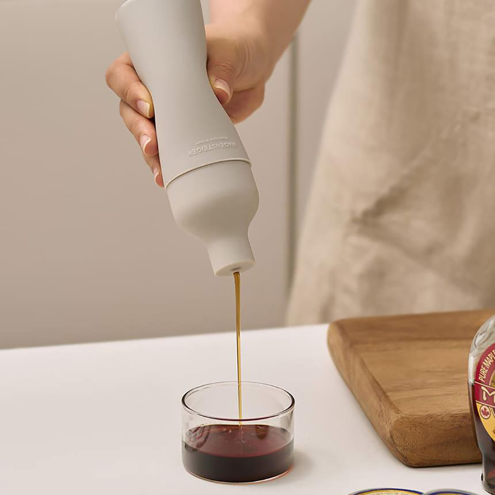 바겐슈타이거 실리콘 양념통 소스 보관 전자레인지 냉동 용기 실리콘바틀 150ml - 상세 이미지 4