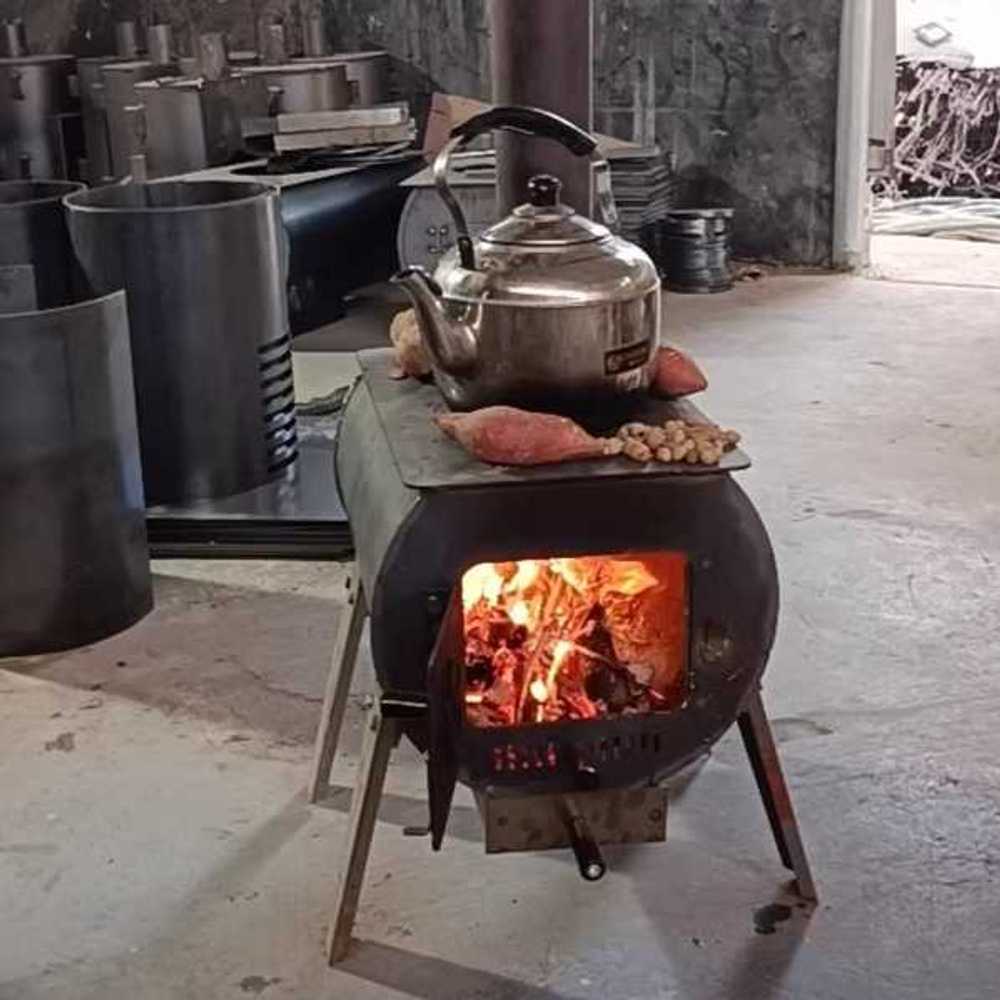 드럼통화목난로