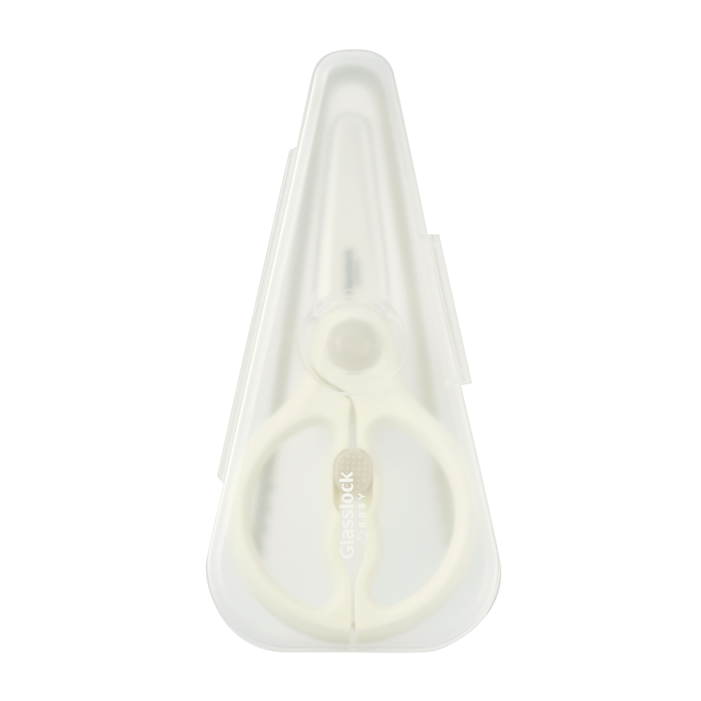 글라스락 베이비 휴대용 가위 집게 세트