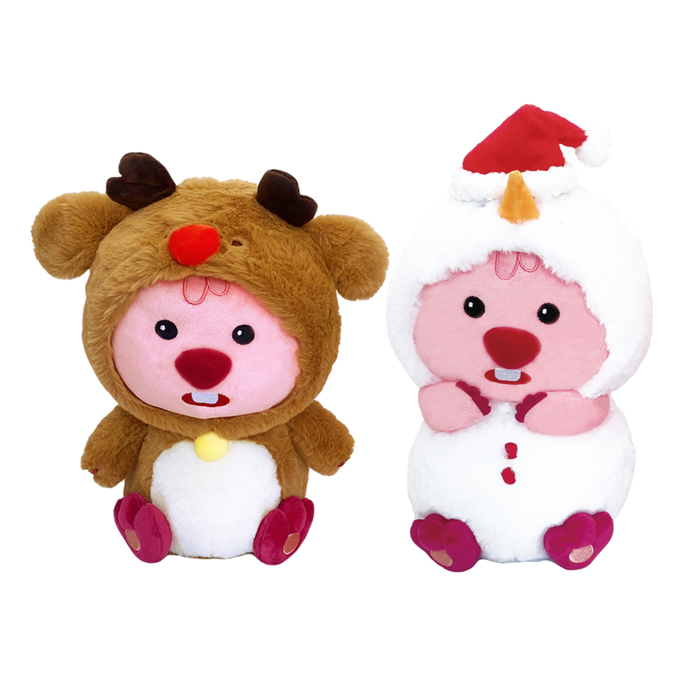 잔망루피 크리스마스 봉제인형 (루돌프/눈사람 택1)