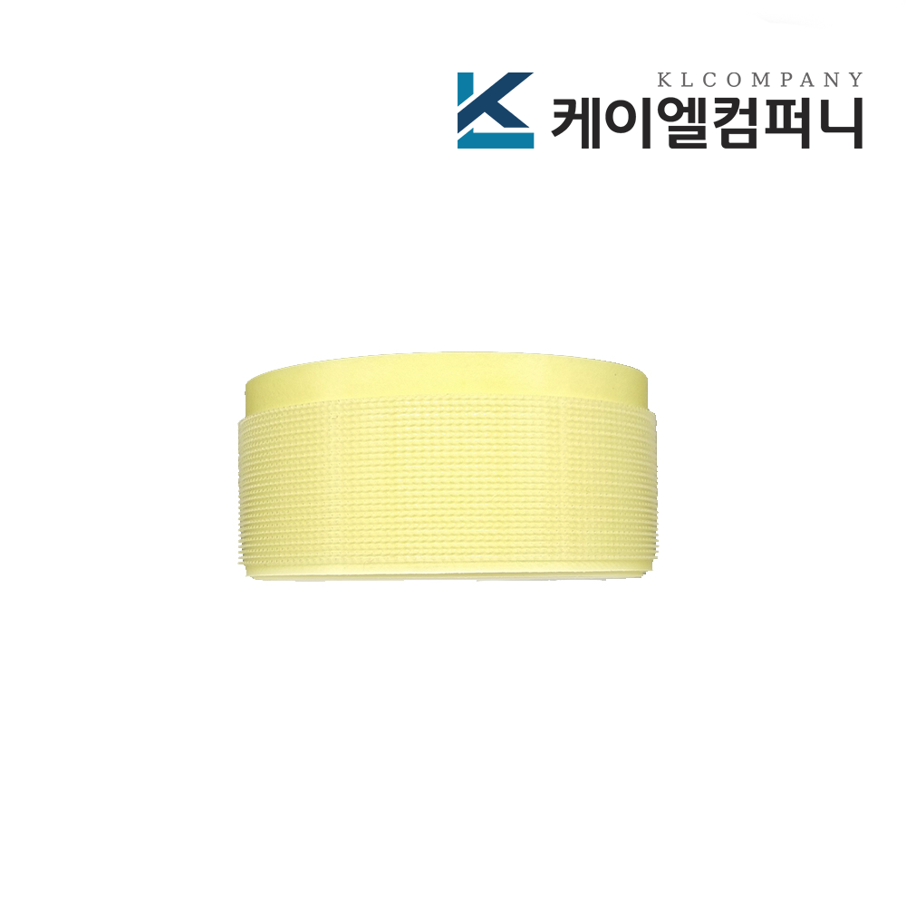 폭 3cm 부드러운 신형 사출 접착벨크로 양면테이프 거칠이 투명 1M - 상품 이미지