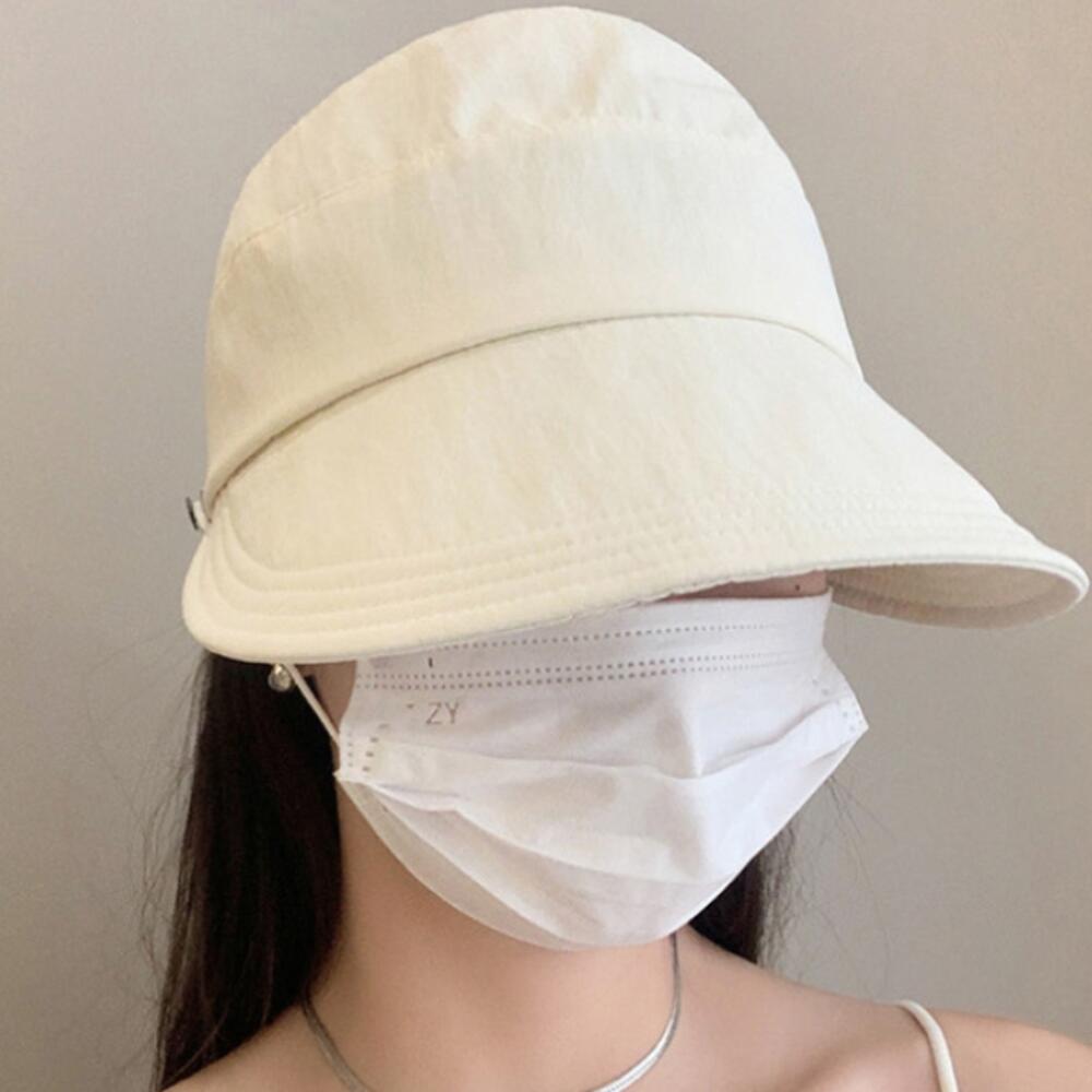 창넓은썬캡 운동캡모자 여성 그늘막모자 - 상품 이미지