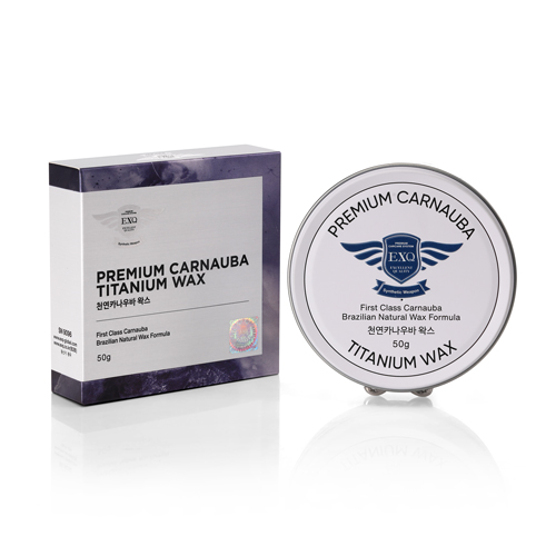 EXQ 프리미엄 티타늄 카나우바 고체왁스 50g 차량용고체왁스 - 상품 이미지