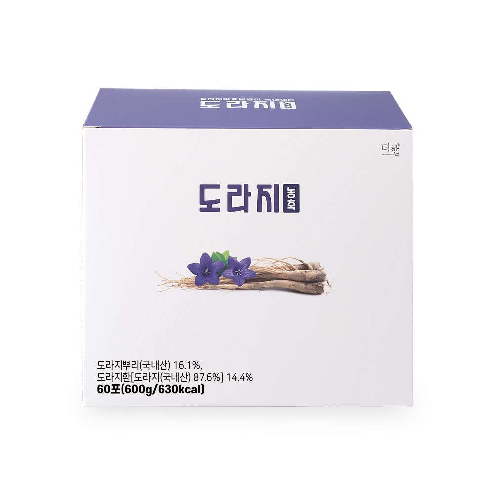 더햅 배도라지스틱 약도라지청 흑도라지청 배도라지청 도라지진액 60포 - 상세 이미지 4