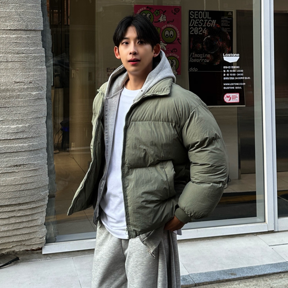 남자 카요 오버핏 겨울 웰론 푸퍼 패딩 6컬러 - 상세 이미지 5