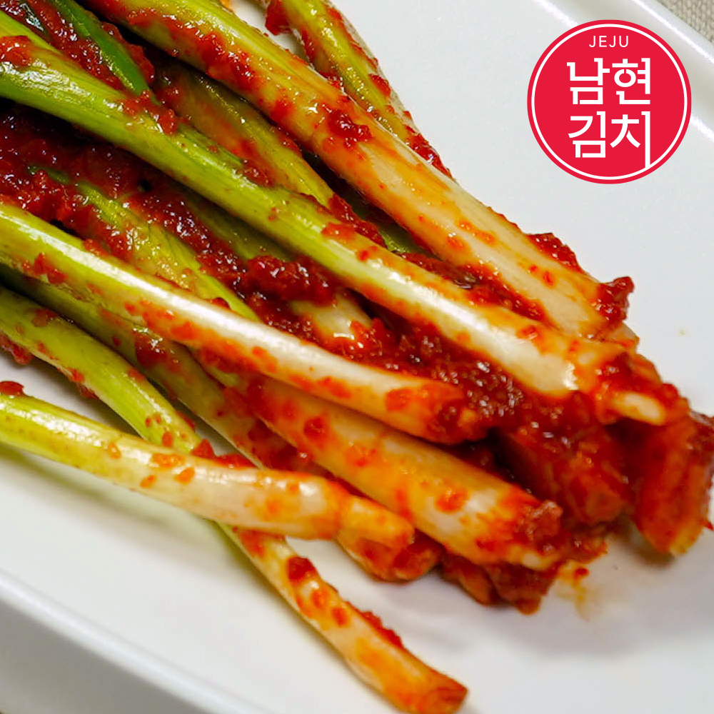 남현 프리미엄 파김치 2kg | 진한 양념과 감칠맛 가득한 쪽파김치 - 상세 이미지 3