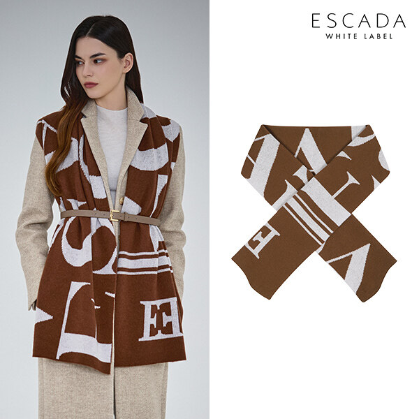 에스까다(ESCADA) 울 캐시미어 머플러 - 상세 이미지 3