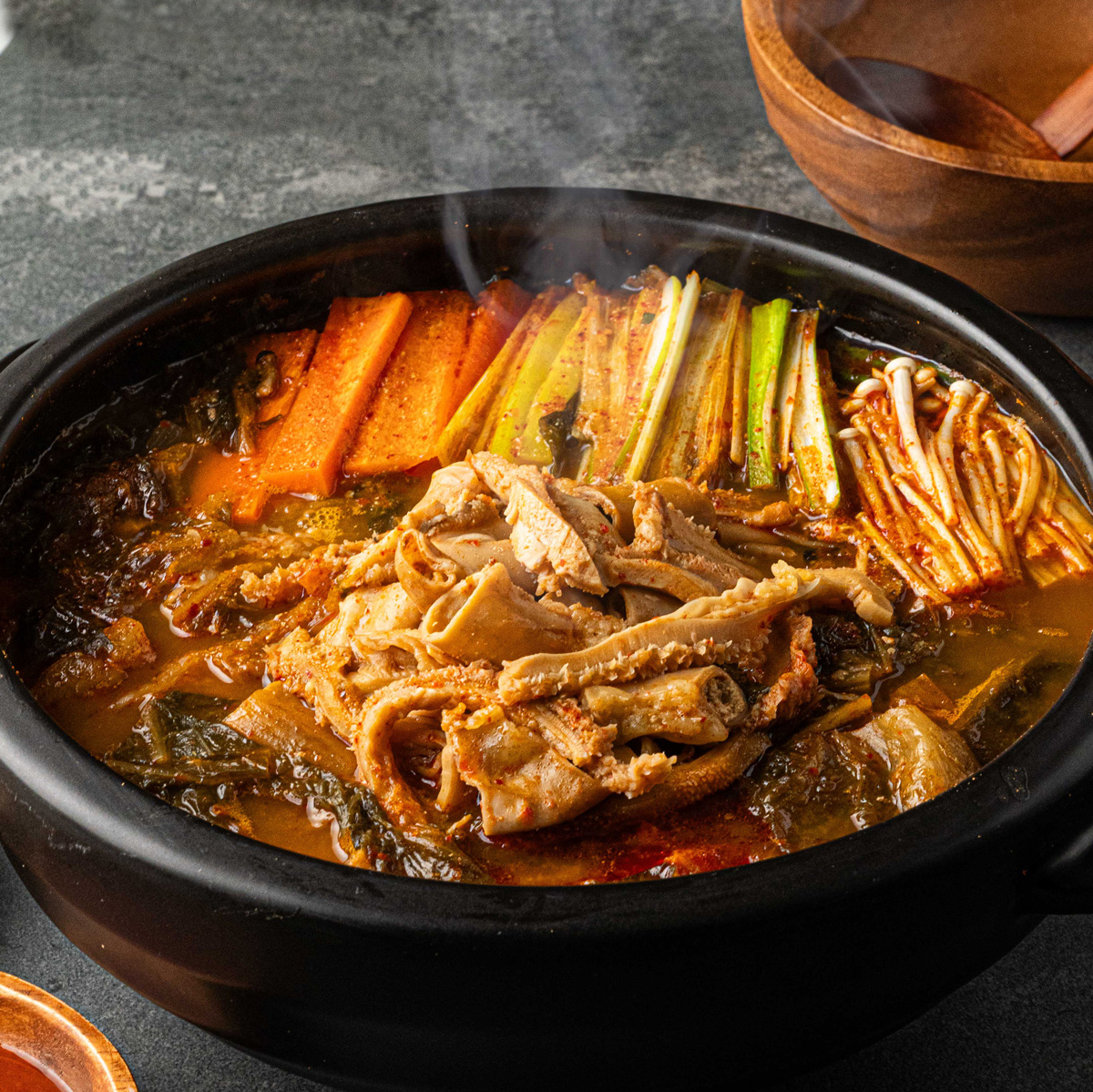 선비찬 곱창전골 3인분 해장 내장탕 국밥 전골 캠핑 밀키트 - 상세 이미지 3