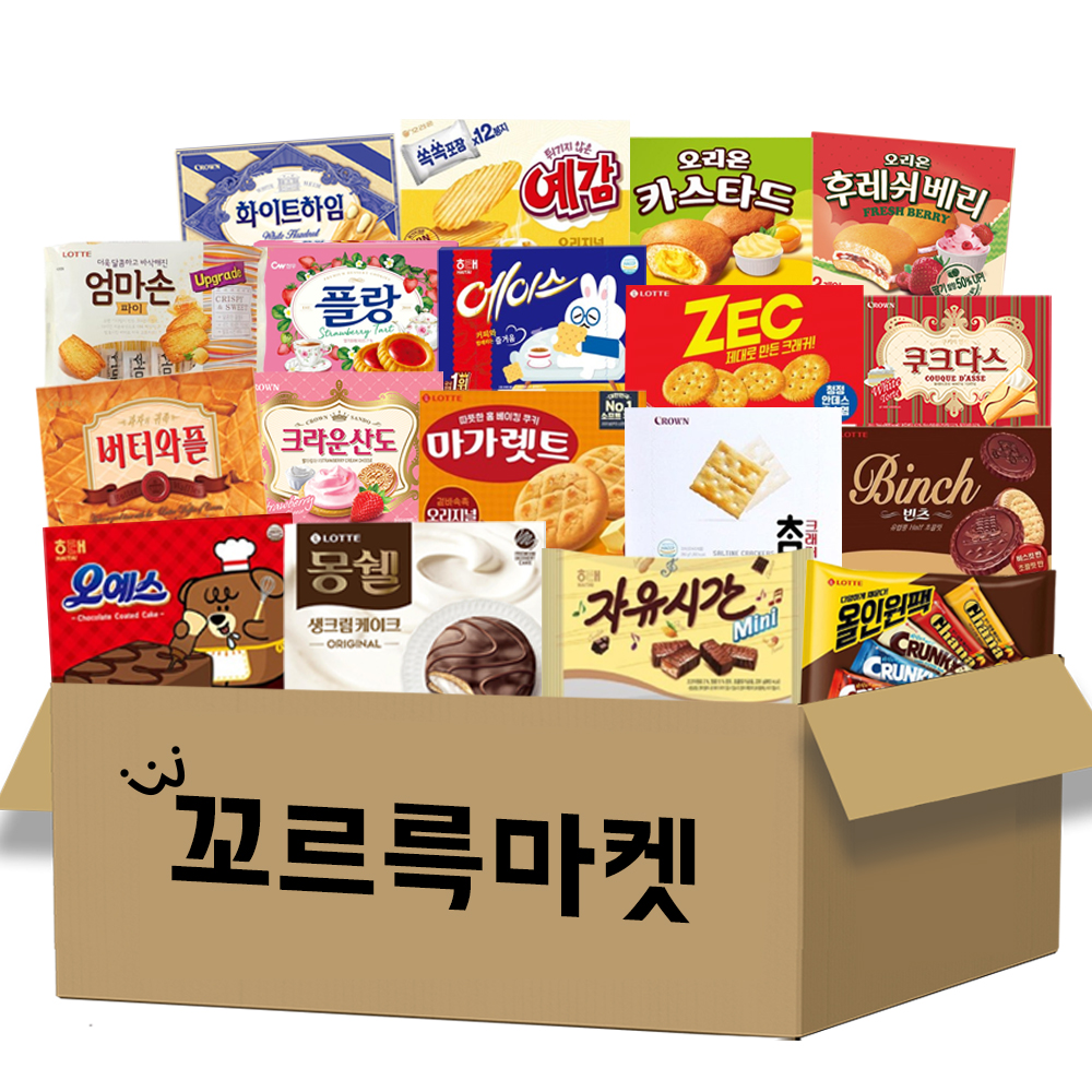 과자 선물 쿠키세트 과자세트 [VIP-03 18P] - 상품 이미지