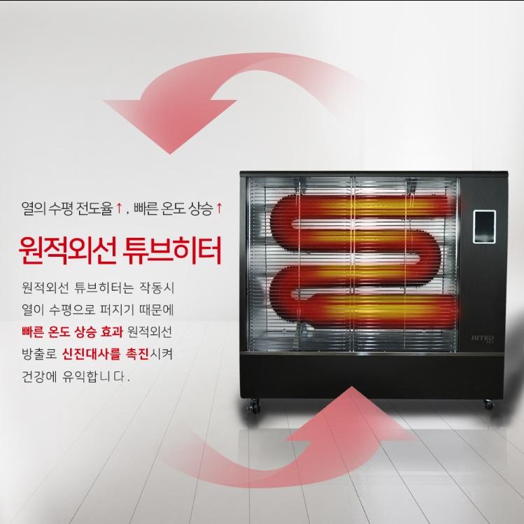 35평 대형돈풍기 전기곱창난로 전기튜브히터난로 - 상세 이미지 4