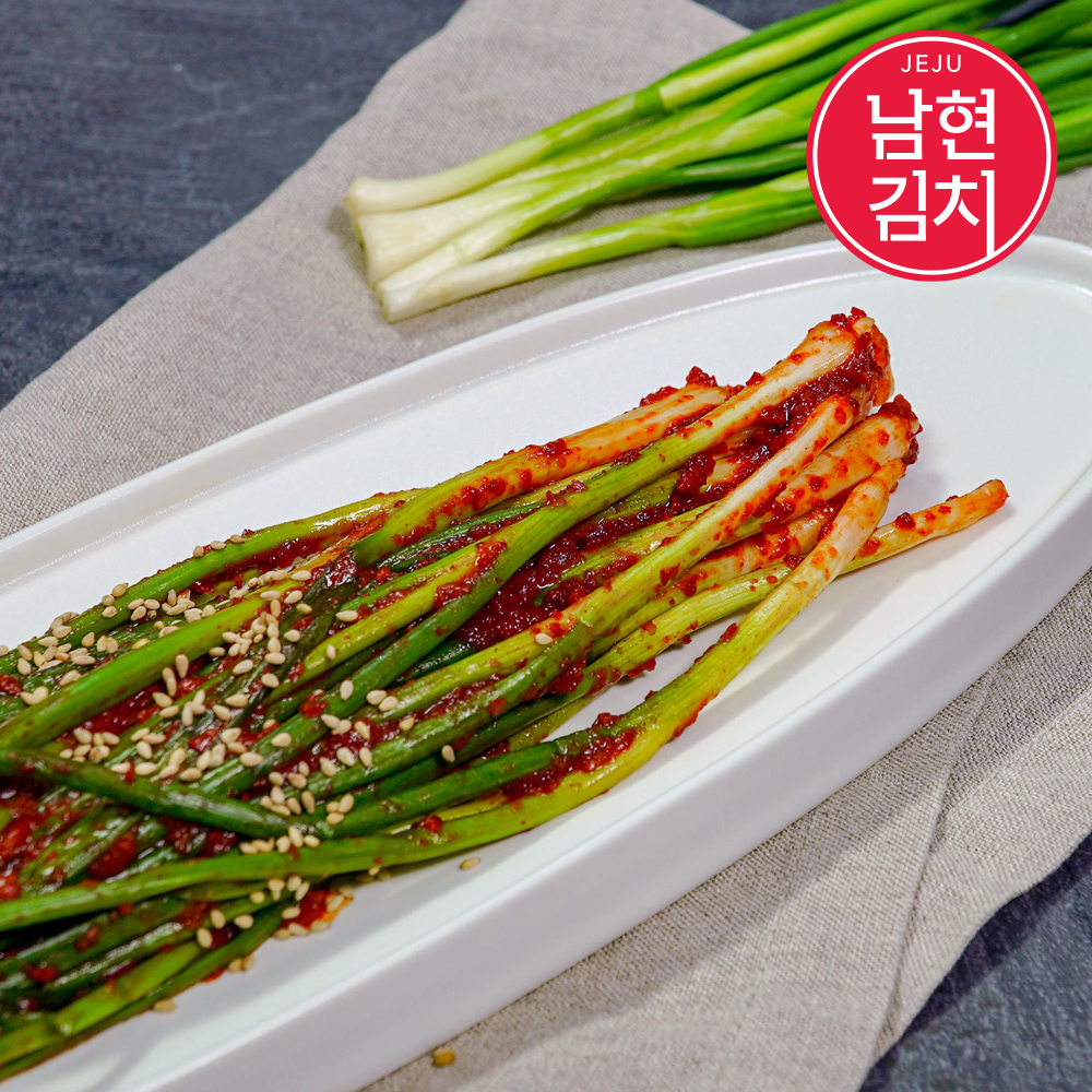 남현 프리미엄 파김치 2kg | 진한 양념과 감칠맛 가득한 쪽파김치 - 상세 이미지 4