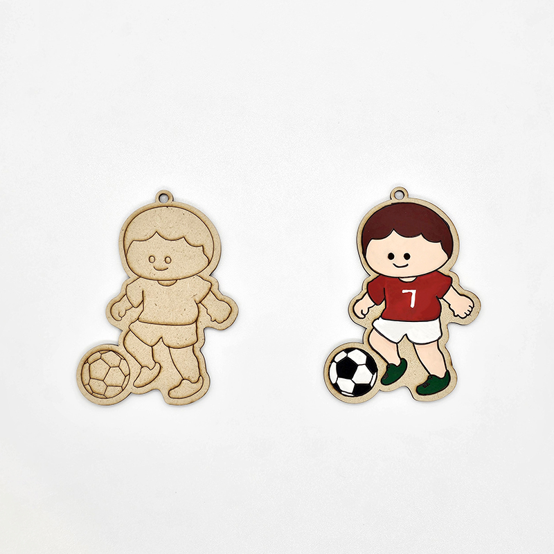아이두DIY 나의 장래희망 키링 축구선수 진로교구 만들기 신학기 자기소개 입학 - 상세 이미지 2