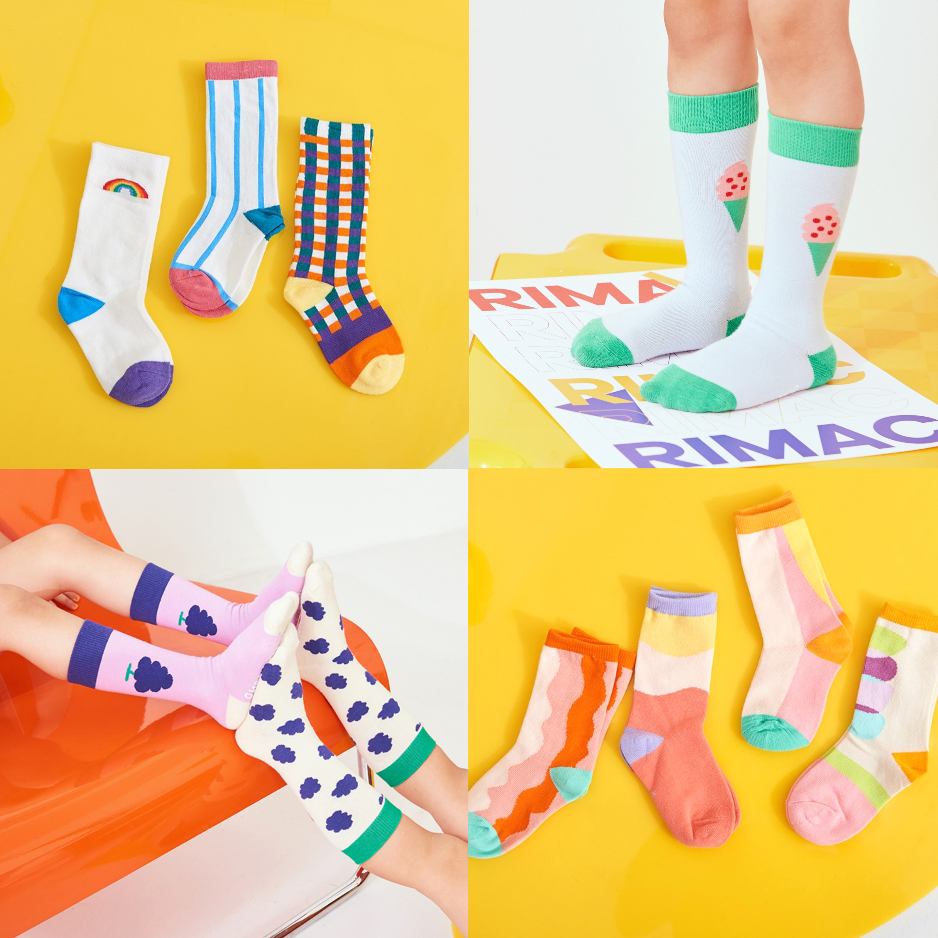 유아 패션 양말 세트 아기 니삭스 여아 아동 어린이 미끄럼방지 생일 선물 가을 겨울