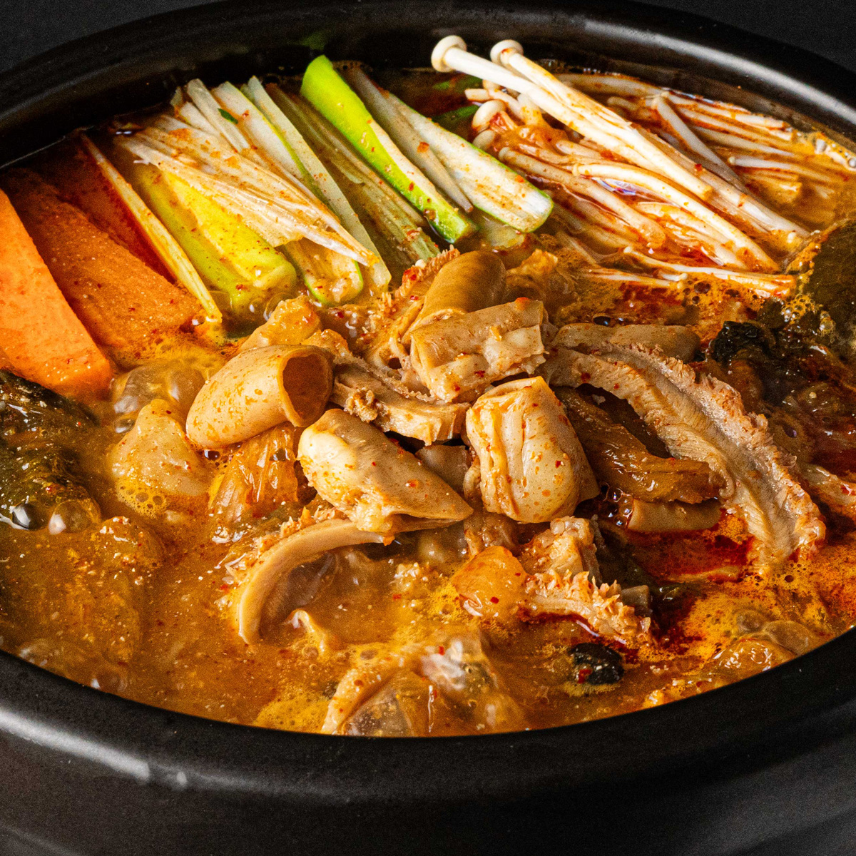 깨끗한 우거지와 곱창으로 만든 선비찬 소곱창전골 650g X 5팩 - 상세 이미지 3