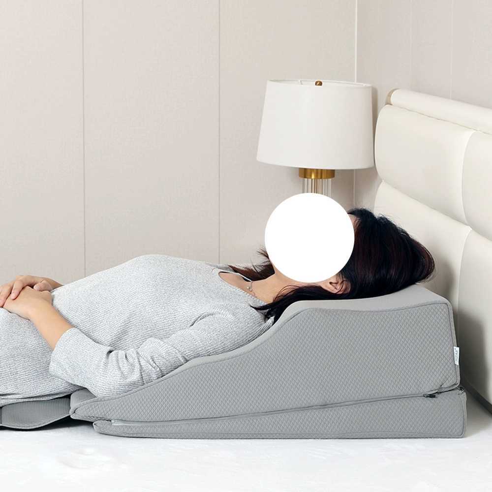 역류성 식도염 쿠션 위산 웨지 필로우 침대 상체 입덧 - 상세 이미지 3