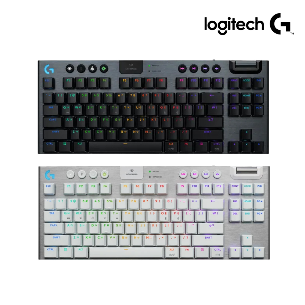 로지텍코리아 정품 로지텍G G915 X LIGHTSPEED TKL 무선 게이밍키보드 - 메인 이미지