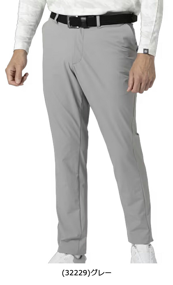 풋조이 FOOTJOY 핀 스트라이프 스트레치 롱 팬츠 골프웨어 바지 슬랙스 32154 이미지 6