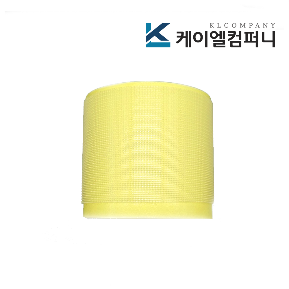 폭 5cm 부드러운 신형 사출 접착벨크로 양면테이프 거칠이 투명 1M - 상품 이미지
