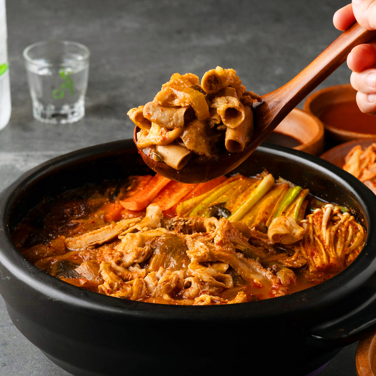 선비찬 곱창전골 3인분 해장 내장탕 국밥 전골 캠핑 밀키트 - 상세 이미지 2