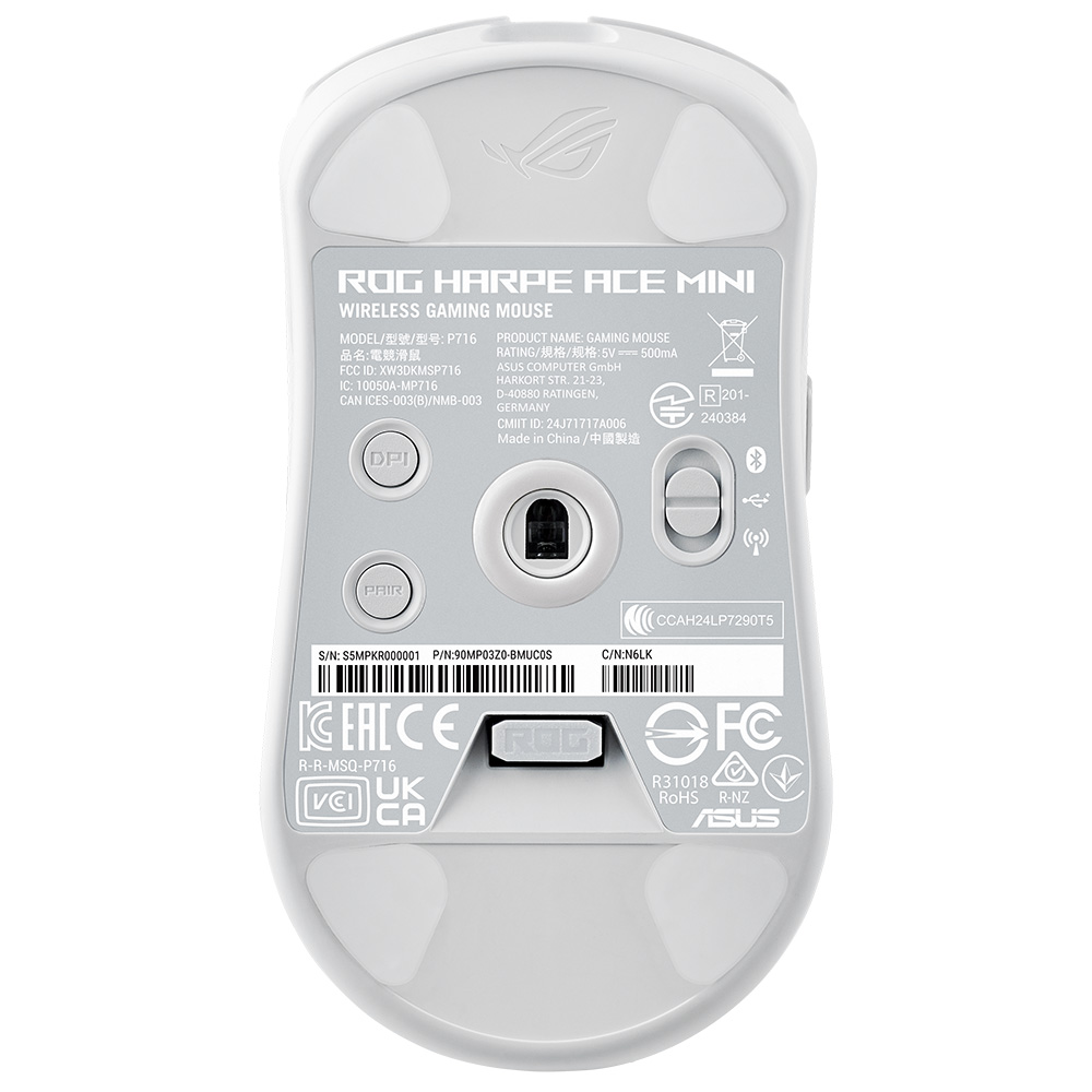 [특별할인] ROG HARPE ACE Mini 무선 마우스, 8000Hz 폴링레이트 지원 - 상세 이미지 4