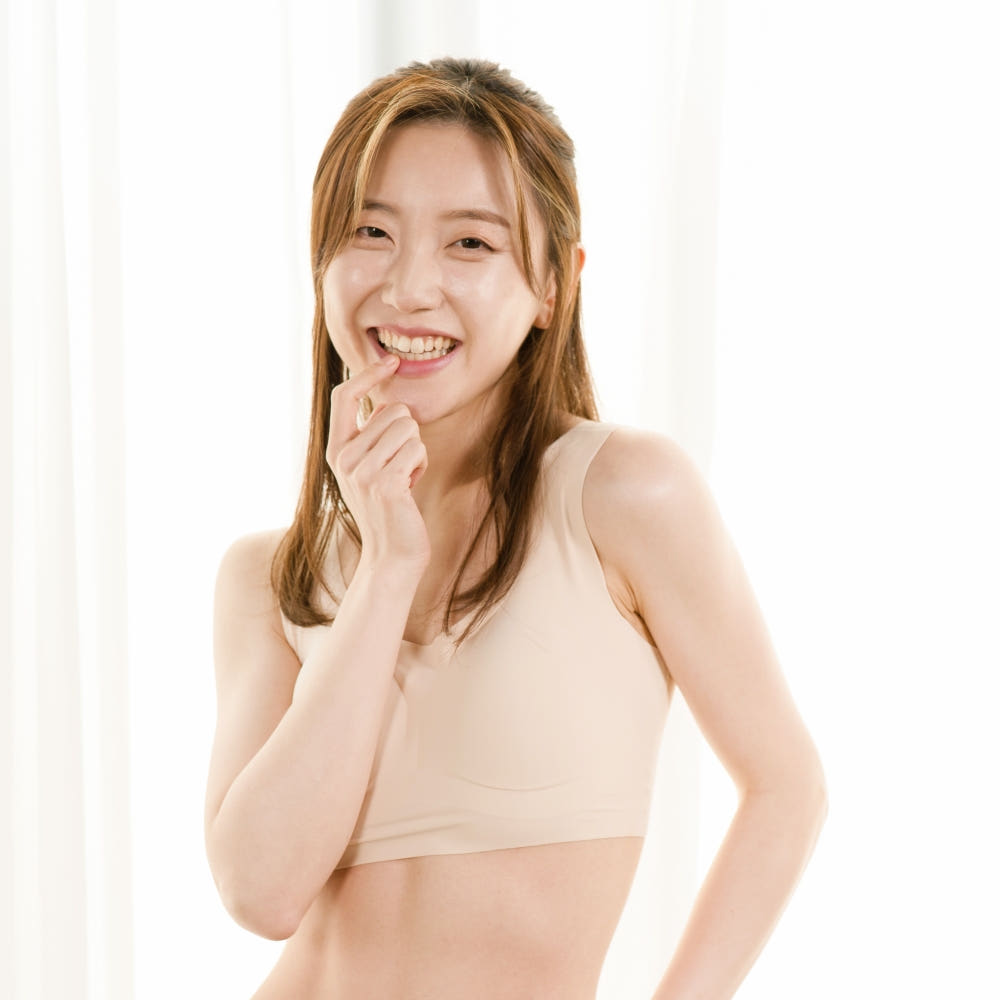 더조이 몰 더조이브라 컴피 심리스 노와이어 스포츠 여성 브라