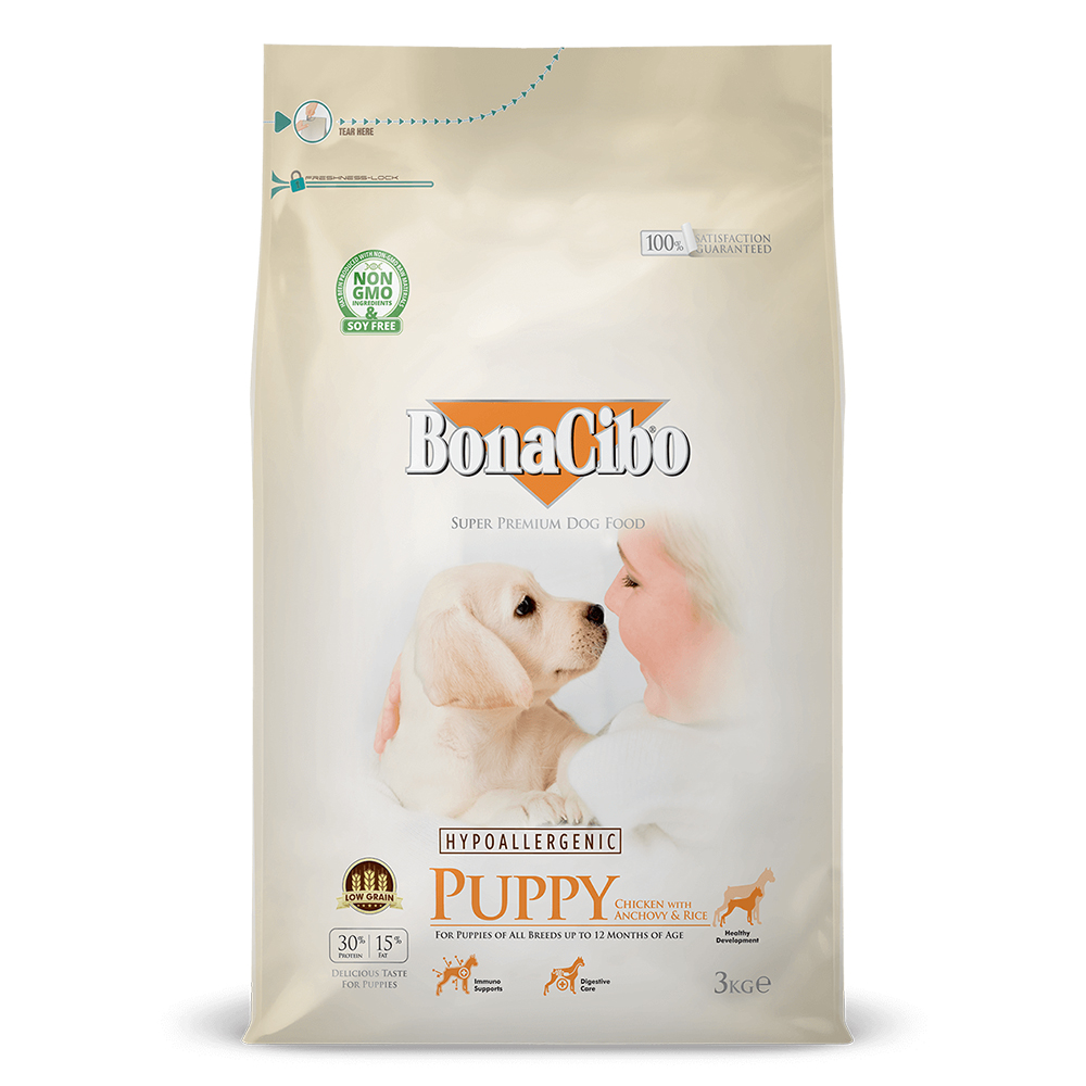 보나시보 퍼피 3kg 강아지사료+샘플사료 100g - 상세 이미지 2