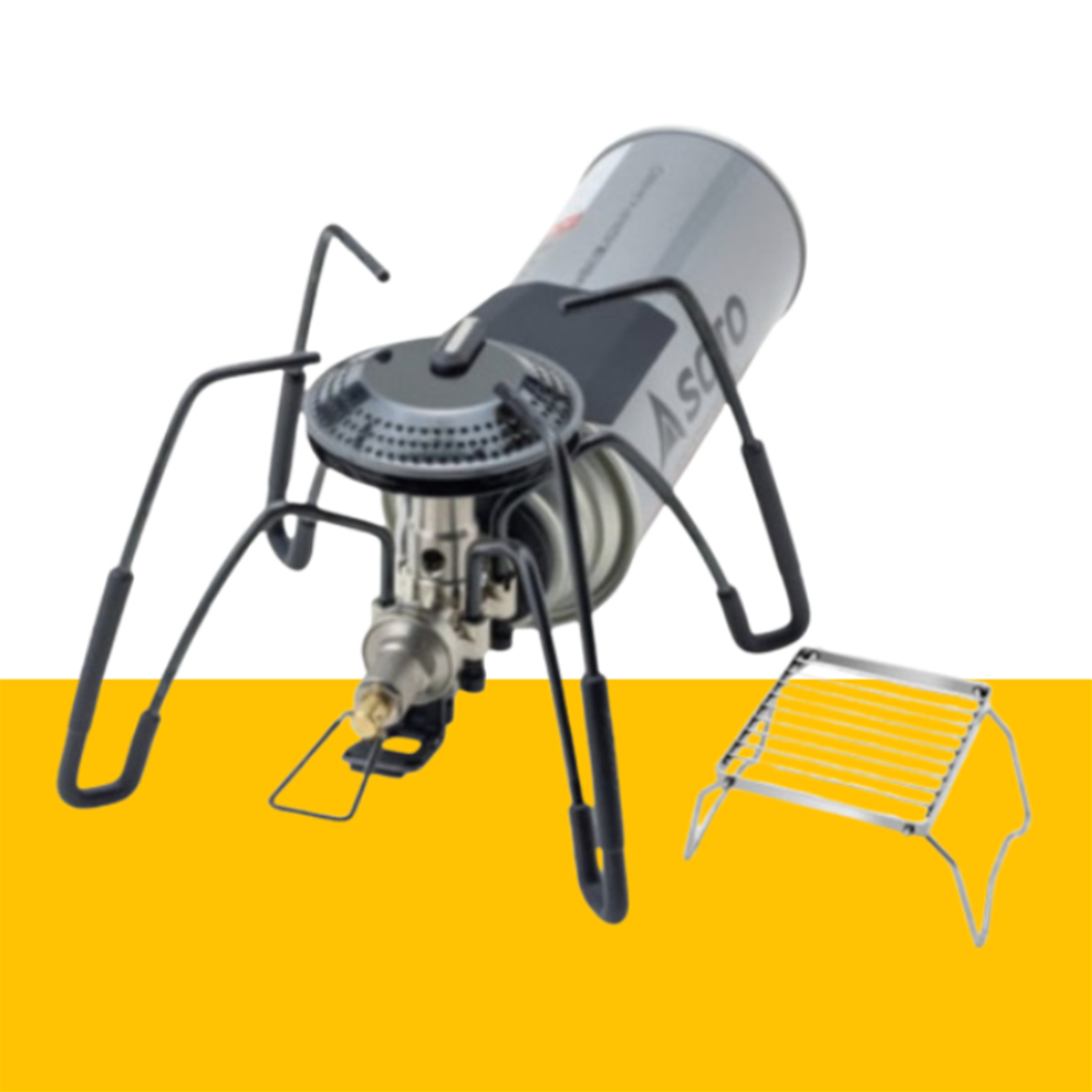 소토 레귤레이터 블랙 340 레인지 탑앤탑 미니쿠커스탠드 오덕 세트