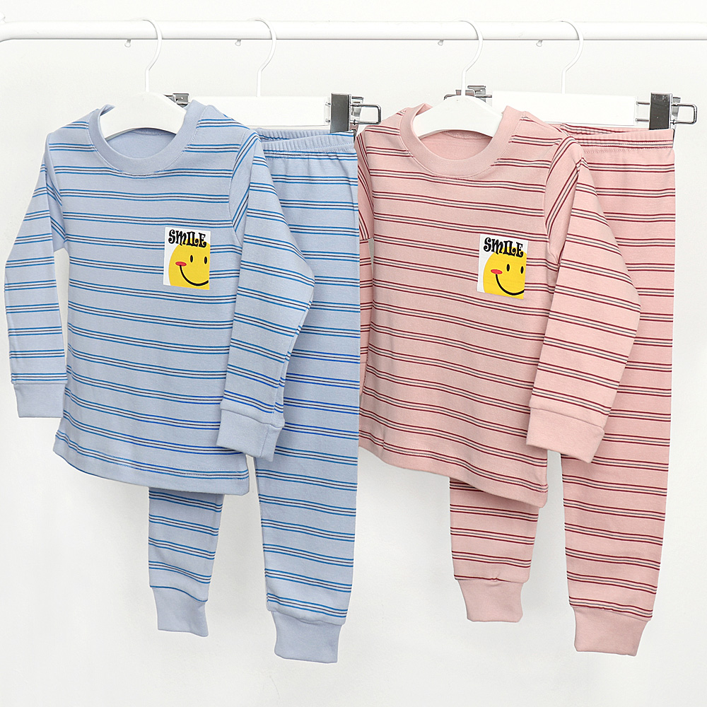 아기내복 유아실내복 아동내의 가을 겨울 긴팔 상하복 30수 후라이스