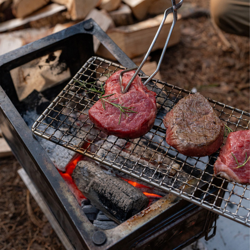 부시랩 부시 그릴 캠핑 스테인리스 바베큐 화로 석쇠 망 숯 불판