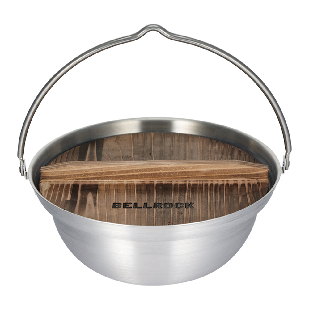 벨락 캠핑 나베 냄비 30cm 스텐 샤브샤브 전골 걸이형