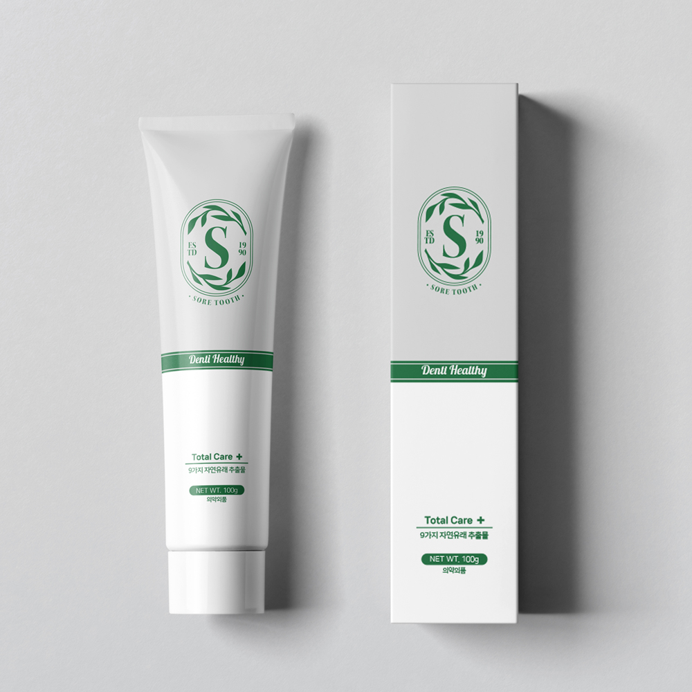 덴티헬시 트리젠 리페어 치약 시린이 잇몸 입냄새 임산부 무불소 계면활성제 없는 프로폴리스 - 상세 이미지 2