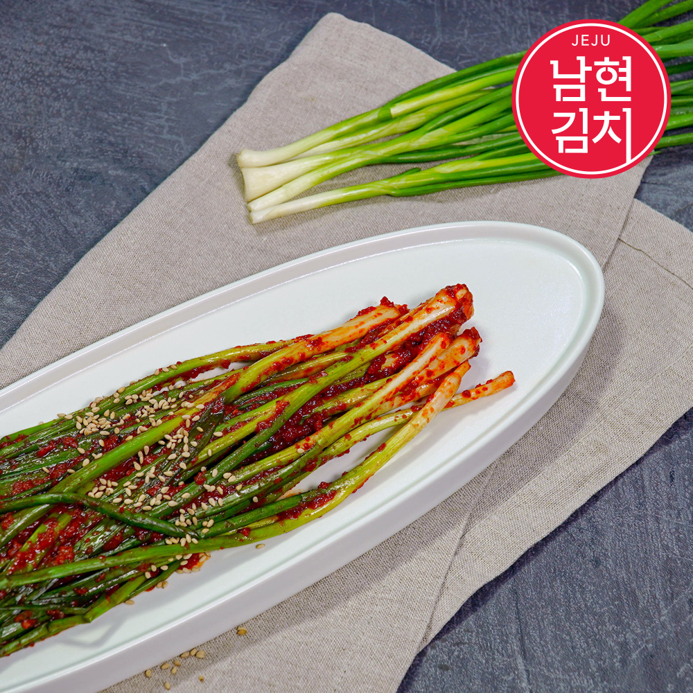 남현 프리미엄 파김치 2kg | 진한 양념과 감칠맛 가득한 쪽파김치 - 상세 이미지 5