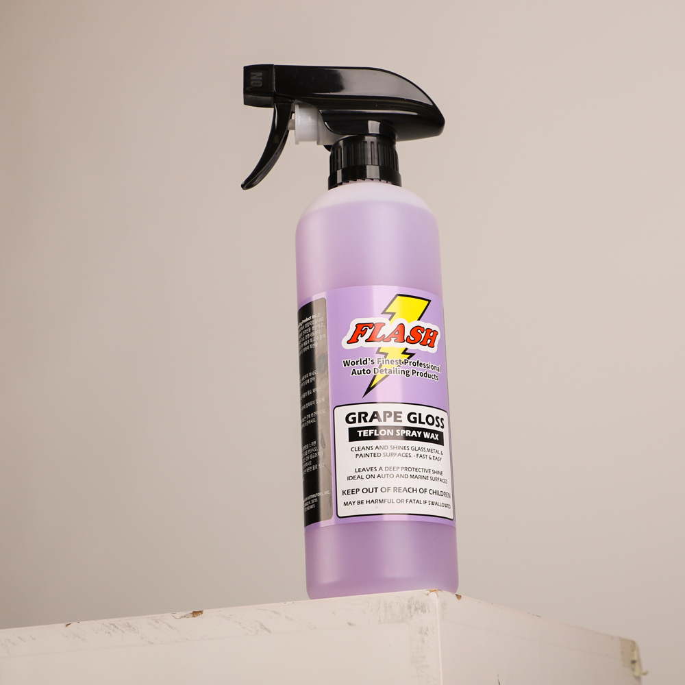 플래시왁스 그레이프글로스 물왁스 퀵디테일러 500ml