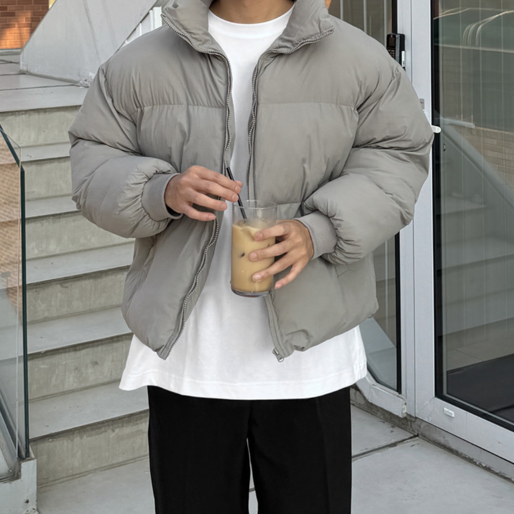 남자 카요 오버핏 겨울 웰론 푸퍼 패딩 6컬러 이미지 7