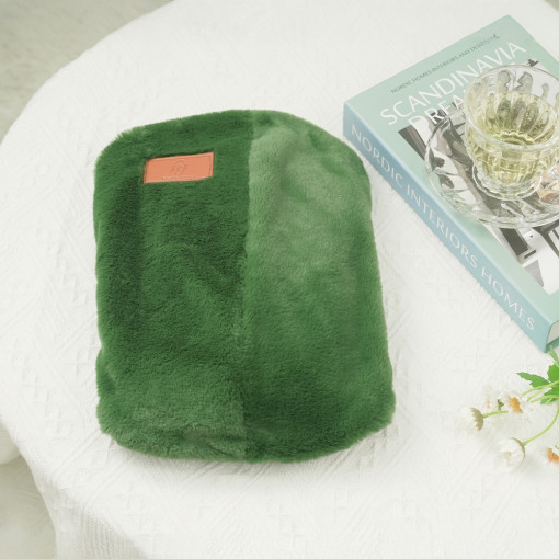 무릎 온수 찜질기 온열 전기 찜질팩 브라운