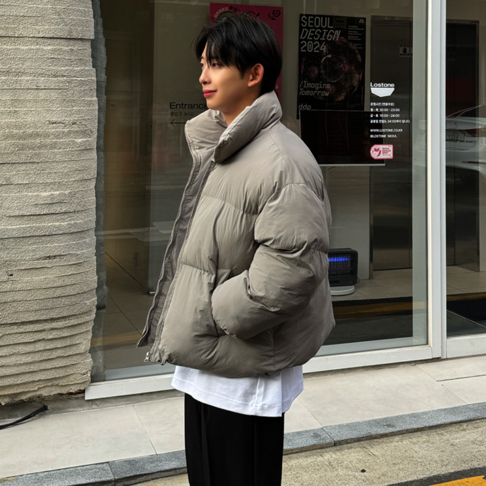남자 카요 오버핏 겨울 웰론 푸퍼 패딩 6컬러 - 상세 이미지 2