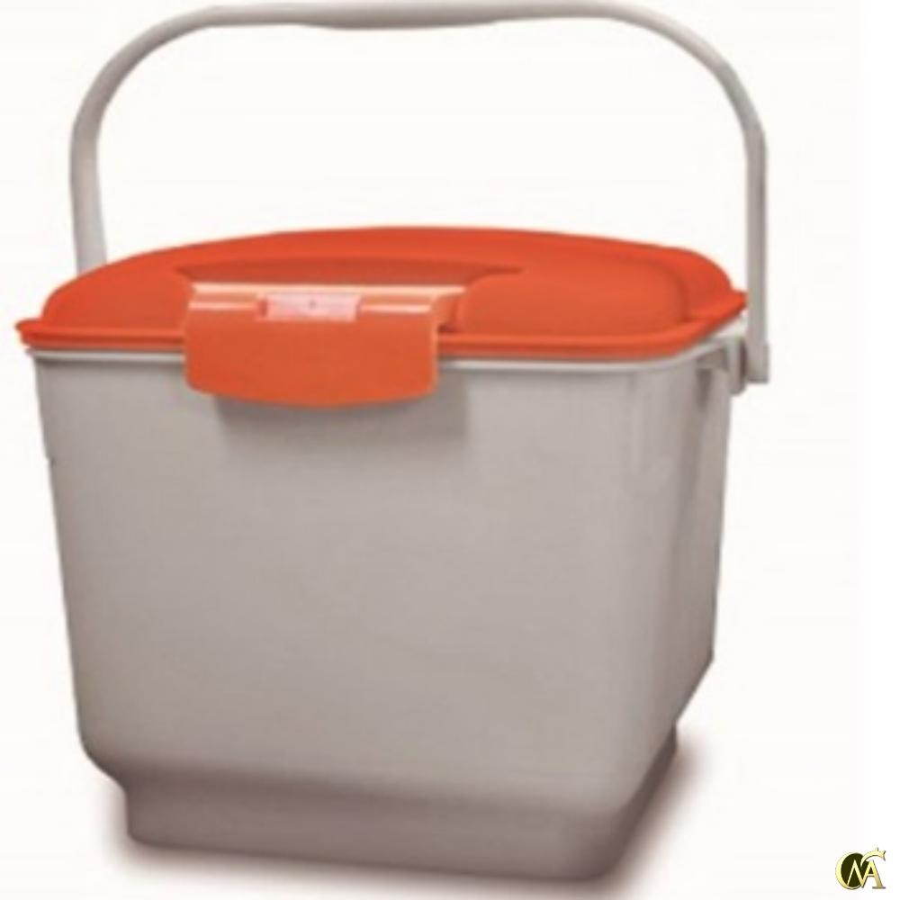 10L 음식물쓰레기통 잠금 형 음식물수거용기 가정용