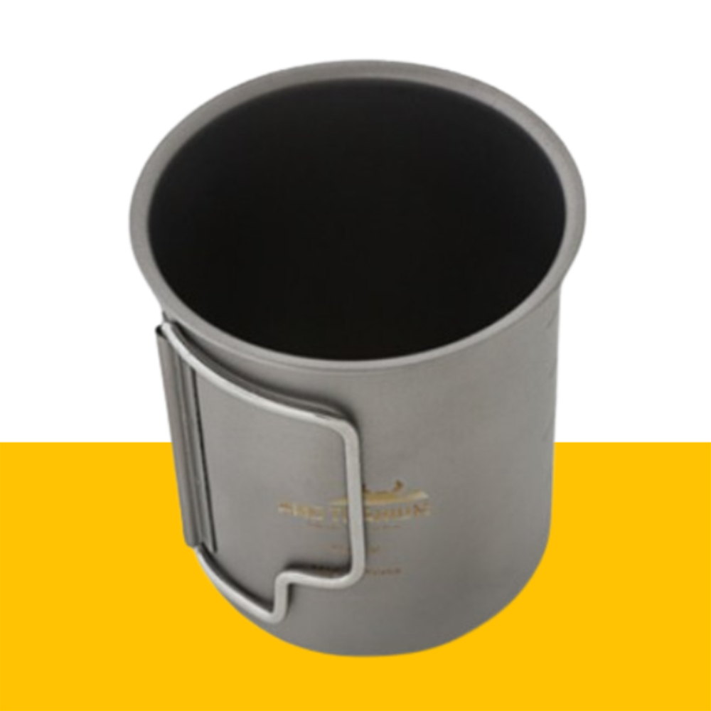 AMG 티타늄컵 파우치 포함 450ml 티탄 컵