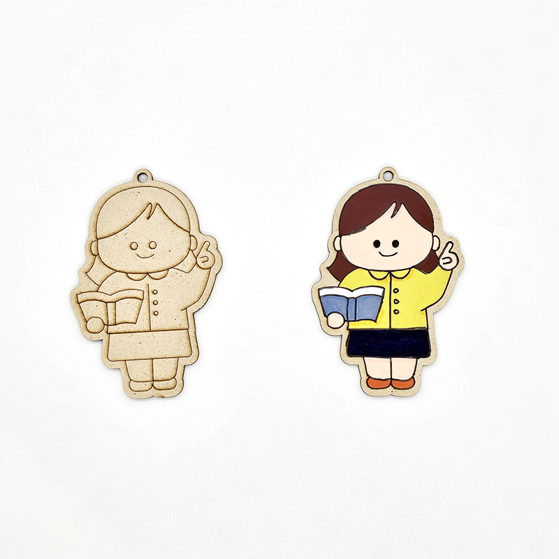 아이두DIY 나의 장래희망 키링 선생님 진로교구 만들기 신학기 자기소개 입학 - 상세 이미지 2