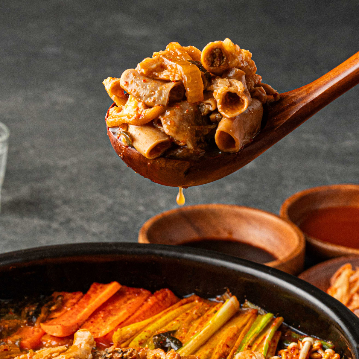 깨끗한 우거지와 곱창으로 만든 선비찬 소곱창전골 650g X 5팩 - 상세 이미지 5
