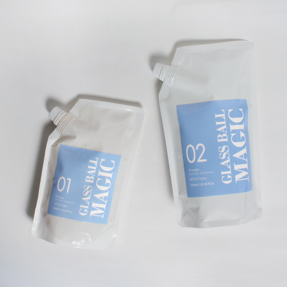 유리알 매직 500/750ml (제1/2제) 탄력있고윤기나는 빠른 파마 스트레이트 - 상세 이미지 3