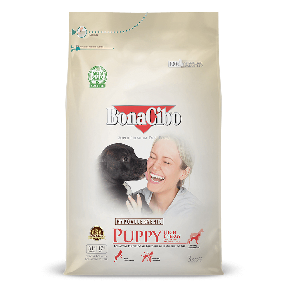 보나시보 퍼피 3kg 강아지사료+샘플사료 100g - 상세 이미지 3