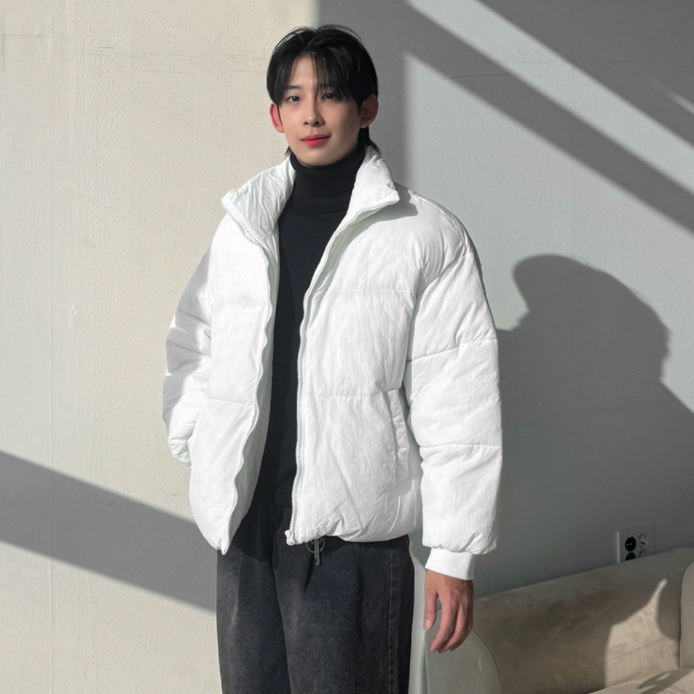남자 카요 오버핏 겨울 웰론 푸퍼 패딩 6컬러 - 상품 이미지