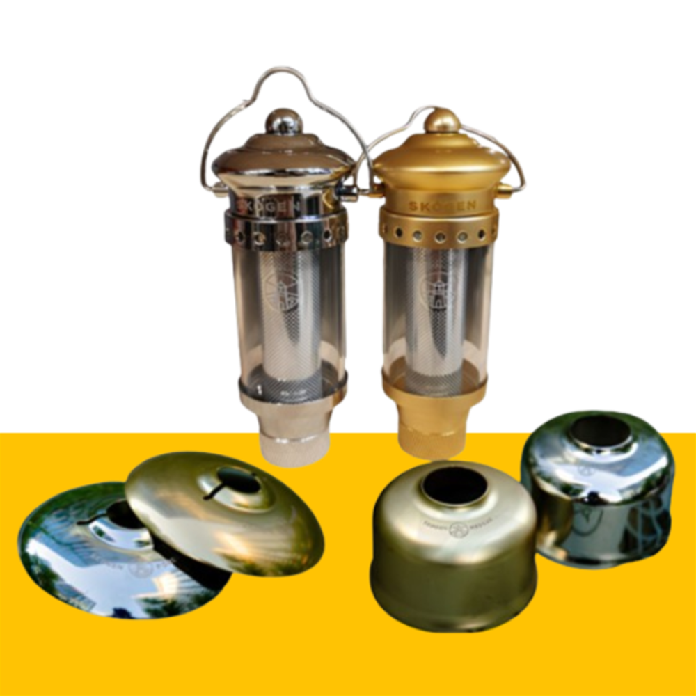 스코겐 시그니처랜턴 nx2 세트 (메탈쉐이드+메탈커버) 캠핑랜턴