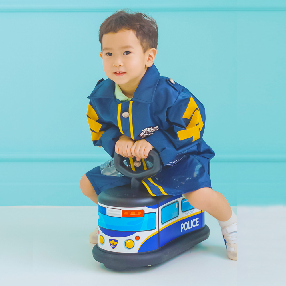 무소음붕붕카 아기자동차붕붕 무소음롤링카 코레카 돌아기 유아 경찰차
