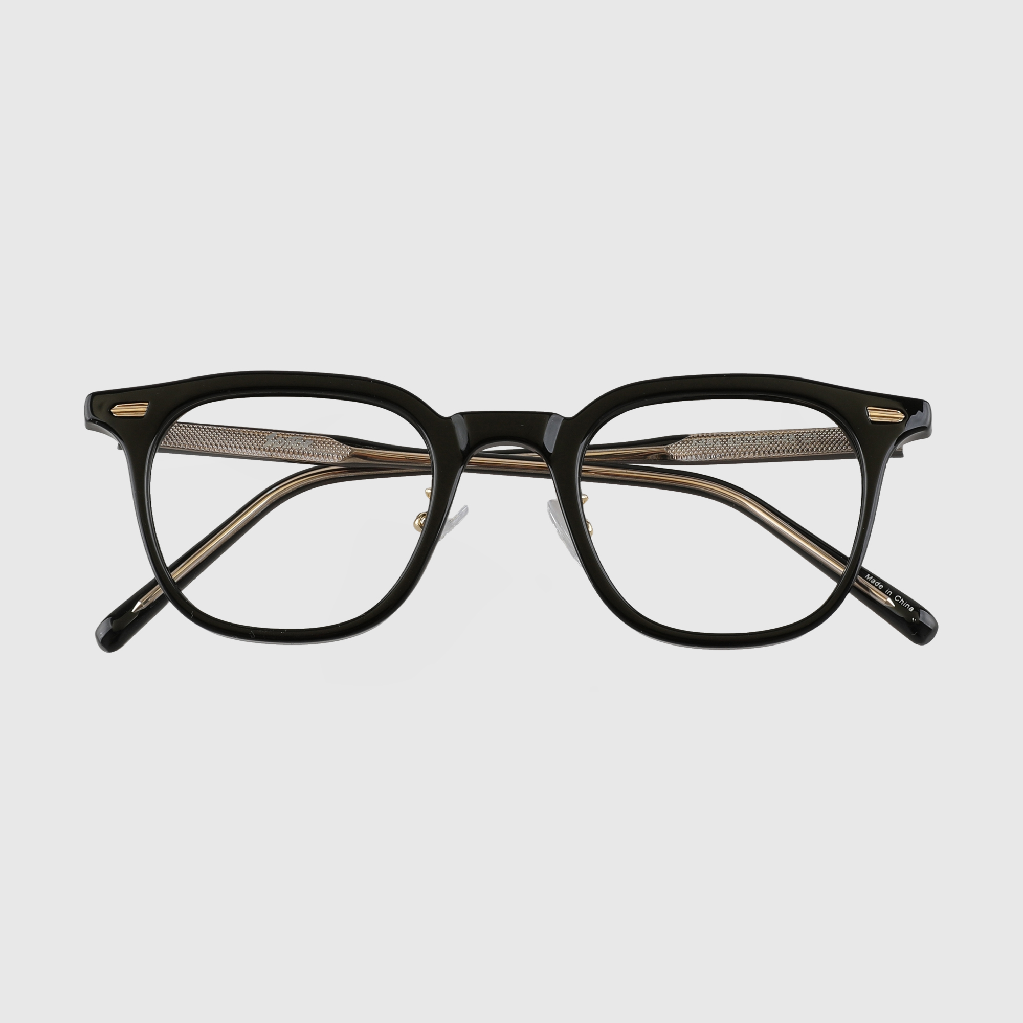 긱시크 안경테 뿔테 안경 사각 블루라이트차단 GIFT 케이스 패키지