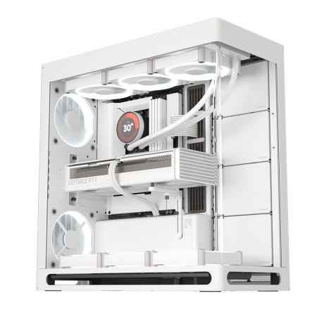 HAVN HS 420 컴퓨터 PC 케이스 (화이트)