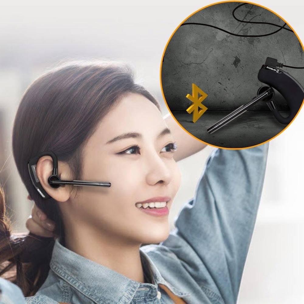 무선 귀걸이형블루투스이어폰 동시 멀티 페어링 통화 블루투스이어셋 - 상품 이미지