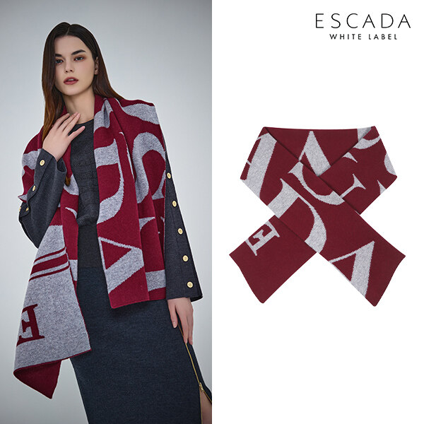 에스까다(ESCADA) 울 캐시미어 머플러 - 상세 이미지 4
