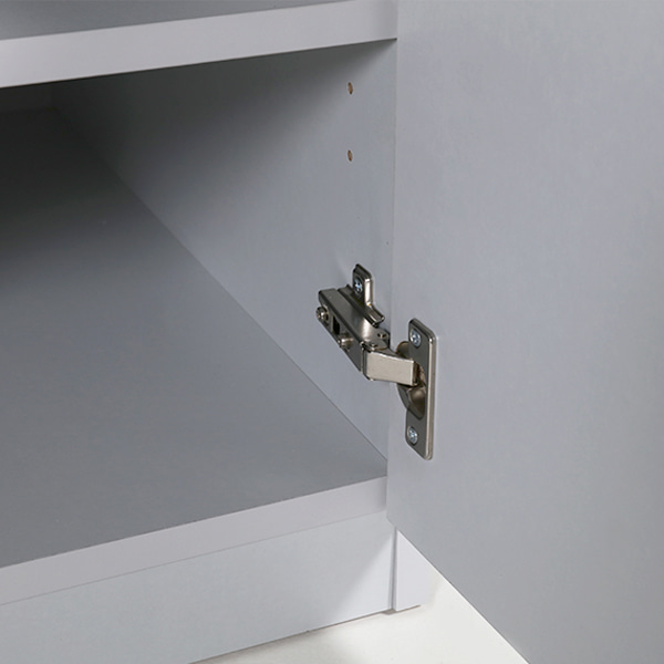 컴퓨터책상1400 심플 노트북 게이밍 책상 1인용 그레이 이미지 6